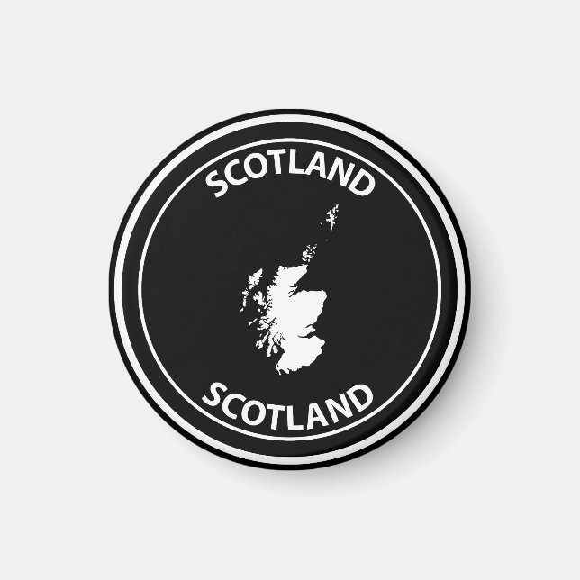 Skottland Magnet (Framsidan)