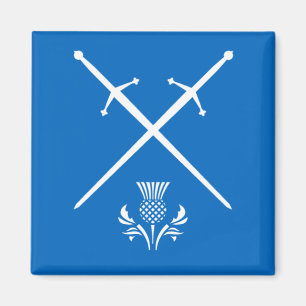 Skottland magnet - svärd & Thistle
