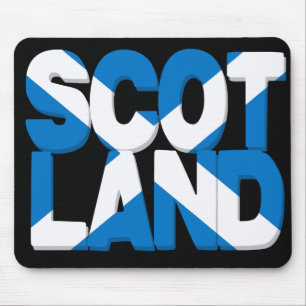 Skottland Mousepad Musmatta