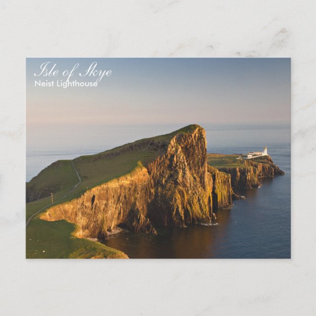 Skottland - Neist fyr vykort (Framsida)