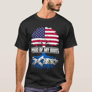 Skottland Nicaragua Mix Stolt över mina rötter Sko T Shirt