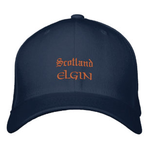 Skottland och ELGIN mode / Skottlands patrioter Broderad Keps