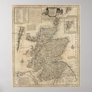 Skottland och Nordirland Poster