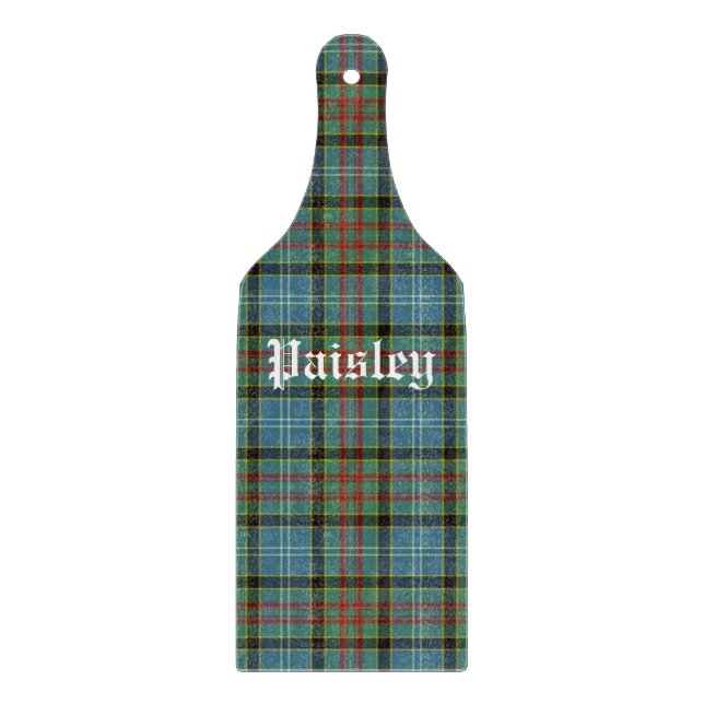 Skottland Paisley Distrikt Tartan Personlig (Framsidan)