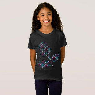 Skottland presenterar Scottish Thistle Tartan Play T Shirt