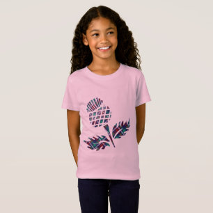 Skottland presenterar Scottish Thistle Tartan Play T Shirt