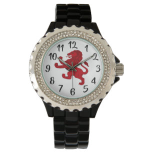 Skottland Rampant lejonare från det gamla skotska Armbandsur