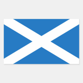 Skottland Rektangulärt Klistermärke