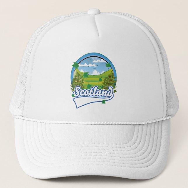 Skottland Resa logotyp Keps (Framsida)