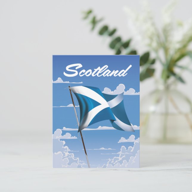 Skottland Saltire (Stående Fram)