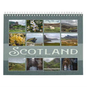 Skottland Scenarion Travel Photos & Quotes Calen Kalender
