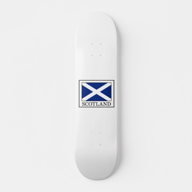 Skottland Skateboard Bräda 19,5 Cm (Framsida)