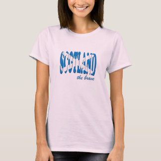 Skottland skjortan för indiankrigare T Tee Shirt