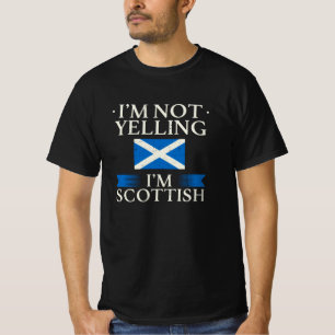 Skottland, Skottland, Flagga T Shirt