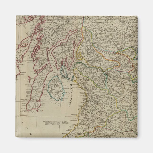 Skottland söder magnet (Framsidan)