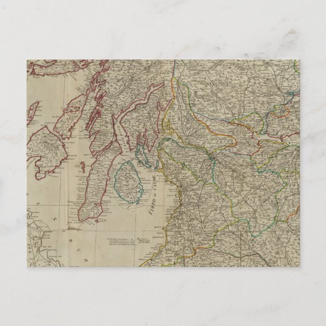 Skottland söder vykort (Framsida)