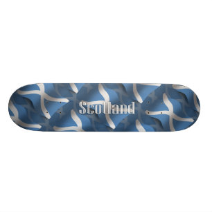 Skottland som vinkar flagga skateboard bräda 20,5 cm
