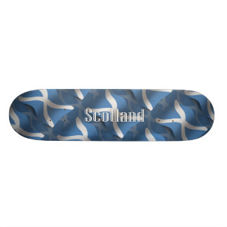 Skottland som vinkar flagga skateboard bräda 20,5 cm