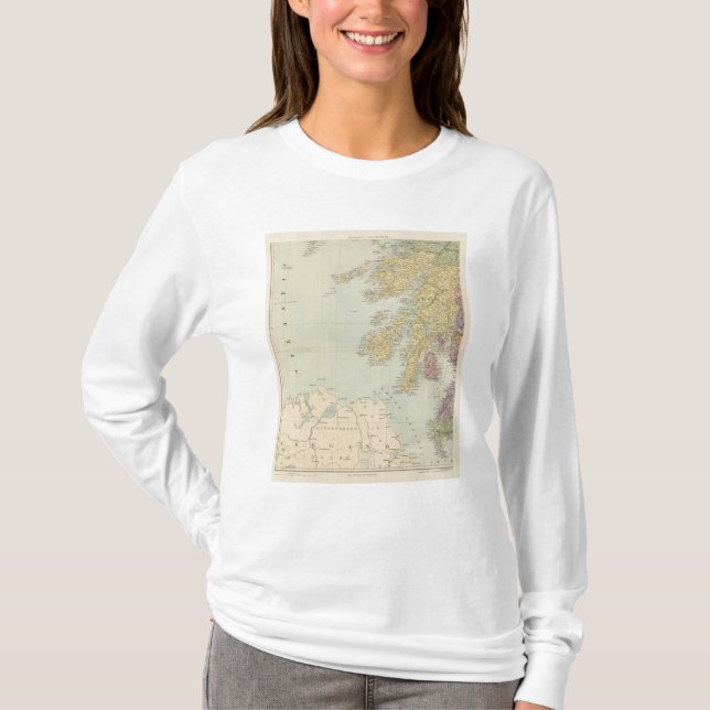 Skottland Southwest T-shirt (Framsida)