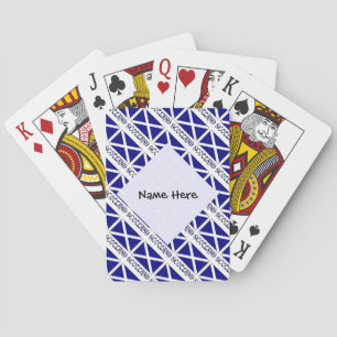 Skottland St Andrews korsflagga Klinker Personligg Casinokort