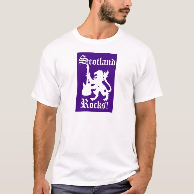 Skottland stenar! tee (Framsida)