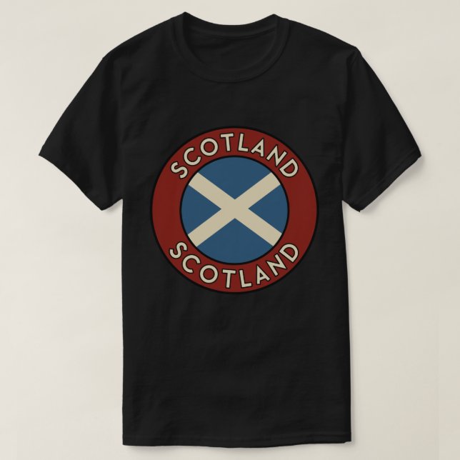 Skottland T Shirt (Design framsida)
