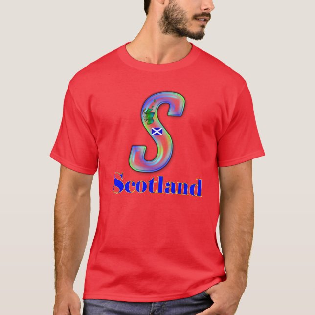 Skottland T-shirt (Framsida)