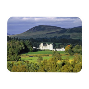 Skottland, Tayside, Blair Castle. I en smaragdgrön Magnet