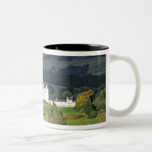 Skottland, Tayside, Blair Castle. I en smaragdgrön Två-Tonad Mugg