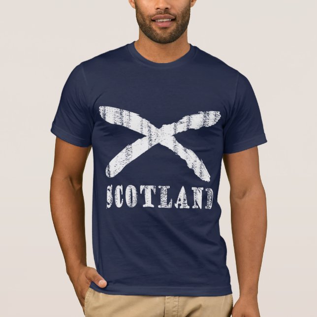 Skottland Tee Shirt (Framsida)