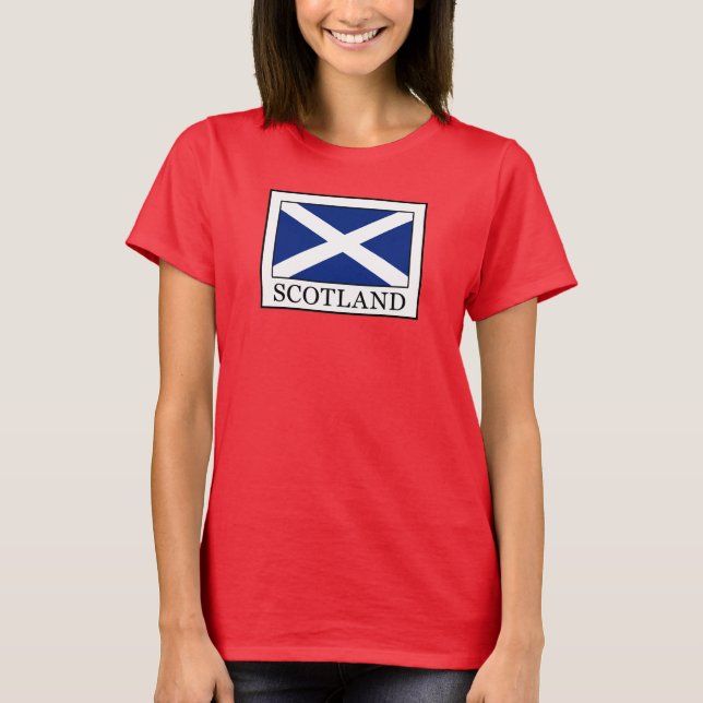 Skottland Tee Shirt (Framsida)