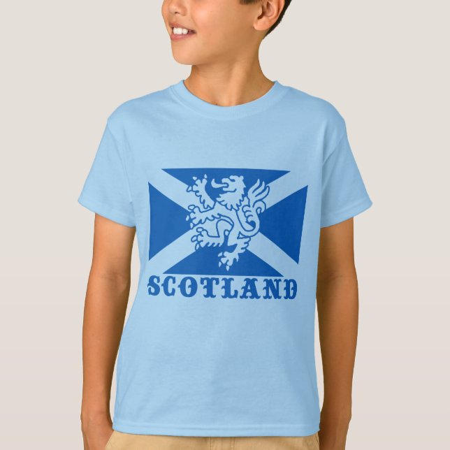 Skottland Tee Shirt (Framsida)