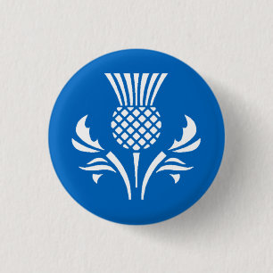 Skottland Thistleemblem Knapp