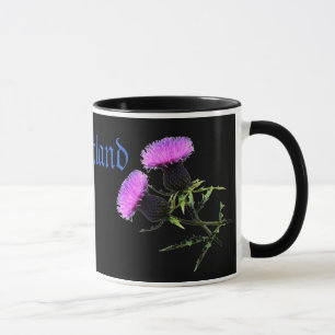Skottland, Tistel nationell blomma Mugg