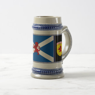 Skottland, upprätt lejon, flagga, St. Andrews flag Sejdel