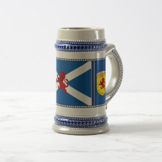 Skottland, upprätt lejon, flagga, St. Andrews flag Sejdel