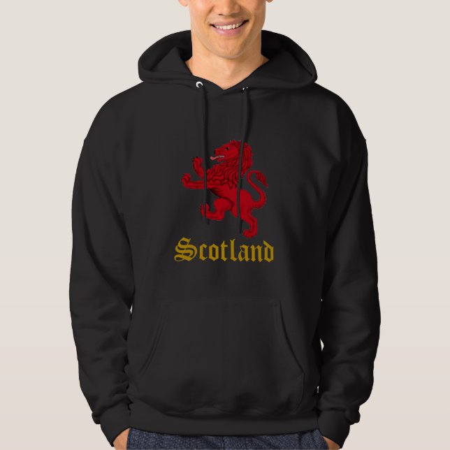 Skottland, upprätt lejon sweatshirt (Framsida)