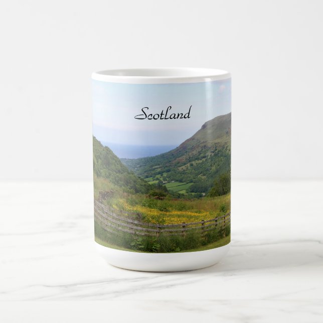Skottland, vackra Highlands of Scotland, Ocean Kaffemugg (Center)