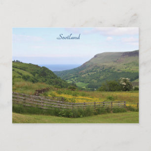 Skottland, vackra Highlands of Scotland, Ocean Vykort