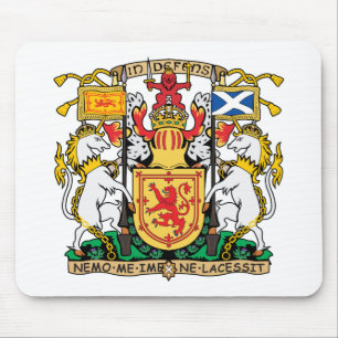 Skottland vapensköld Mousepad Musmatta