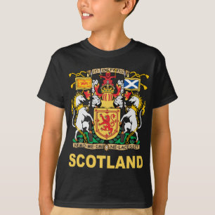 Skottland vapensköld t-shirt