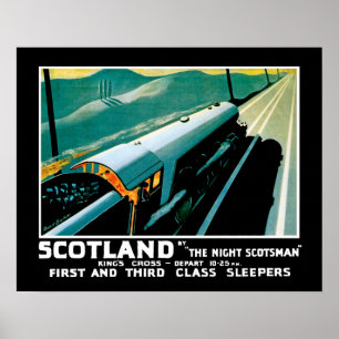 Skottland vid nattskotten poster