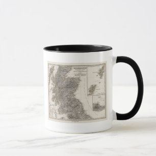 Skottlands atlas Karta 2 Mugg