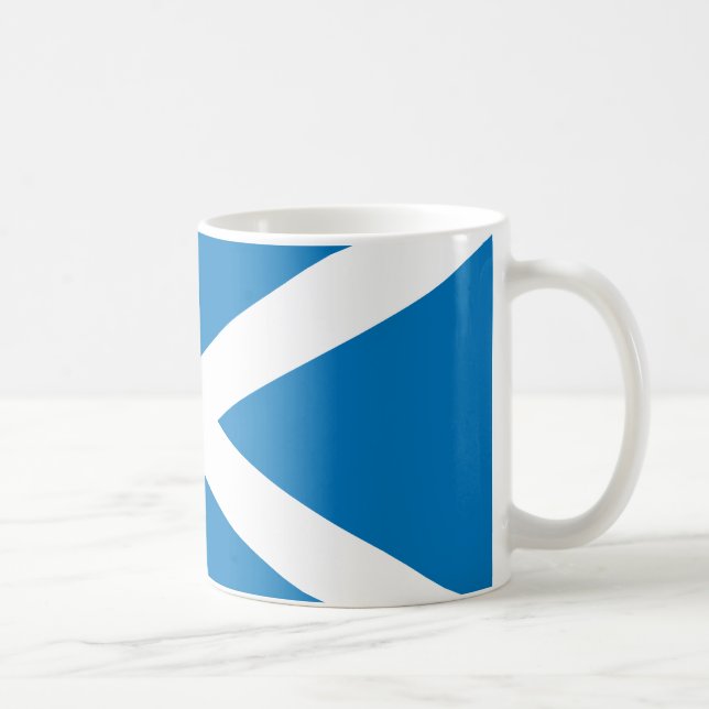 Skottlands flagga kaffemugg (Höger)