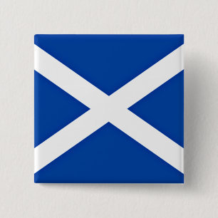 Skottlands flagga knapp