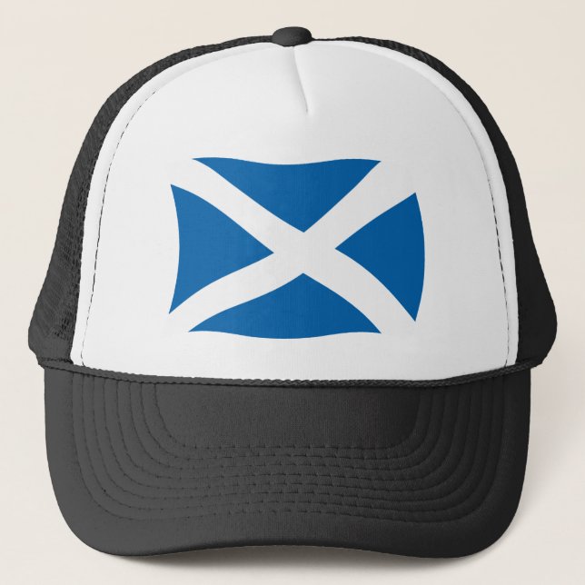 Skottlands flagga mössa truckerkeps (Framsida)