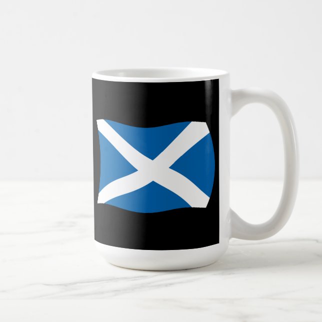 Skottlands Flagga Mugg (Höger)