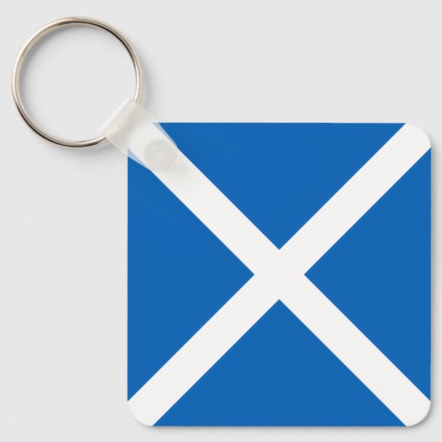 Skottlands flagga nyckelring (Framsida)