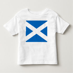 Skottlands Flagga Saint Andrew’s Kor Tee Shirt