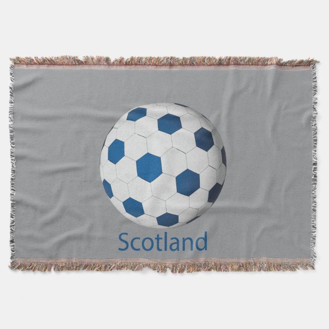 Skottlands fotboll filt (Framsidan)